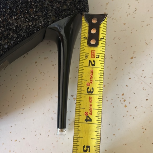 black sparkle heels - Picture 11 of 12